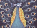 \"Peacock with Magnolia\" by Anne-Marie Marshall