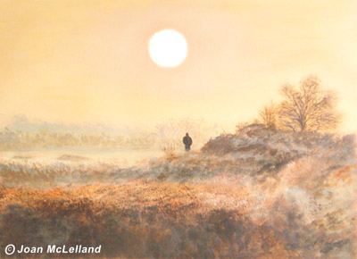 "Early morning walk" by Joan McLelland