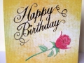 "Happy birthday 2" - handmade card - by Margaret McCartney