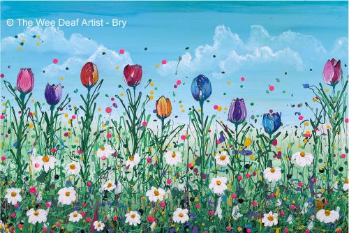 Tulips Standing Tall